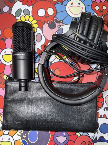 Black audio technica at2020 - black, audio-technica
